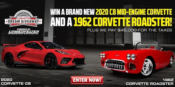 2020 Corvette Dream Giveaway: Win A Car