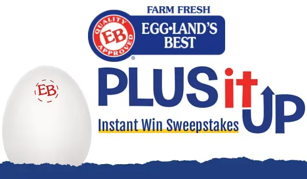 Eggland’s Best Plus it Up IWG and Sweepstakes