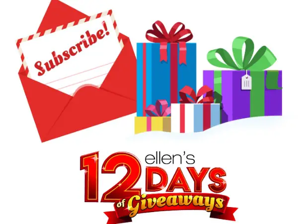 Ellen Tube 12 Days Of Giveaways (Daily Winners)
