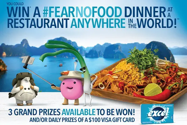 Excel Fear No Food Contest 2019: Win Over $45,000 in Prizes