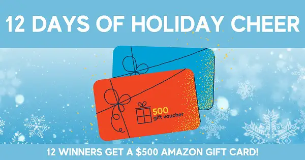 Extended Stay America 12 Days of Holiday Giveaway 2023: Win $500 Amazon Gift Card Daily