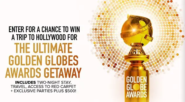 Fandango.com Golden Globes Sweepstakes