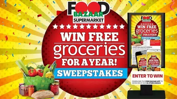 Food Bazaar Win Free Groceries for a Year Sweepstakes