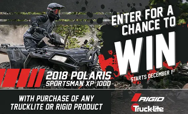 Fortgarryindustries.com ATV Giveaway: Win-a-Rigid/Truck-Lite Polaris