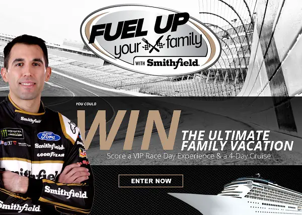 Smithfield Fuel Up Your Family Sweepstakes