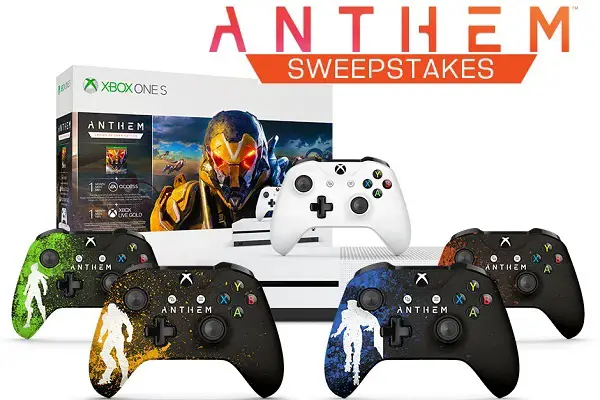 GameStop.com PowerUp Rewards Anthem Sweepstakes