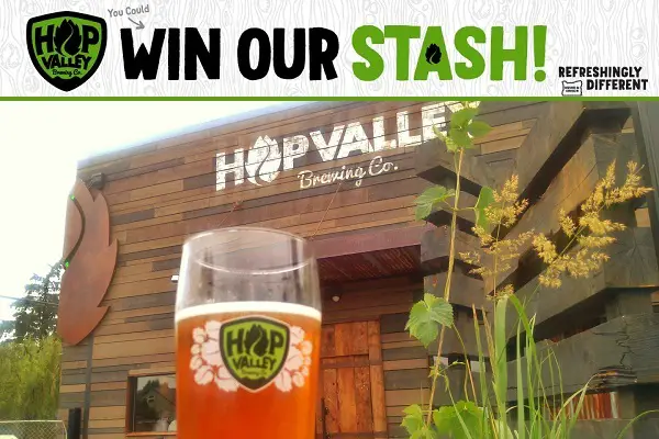 Hopvalleybrewing.com Brewery Trip Sweepstakes