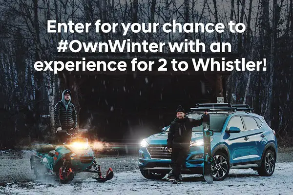 Hyundai Own Winter Experience Contest: Win Trip