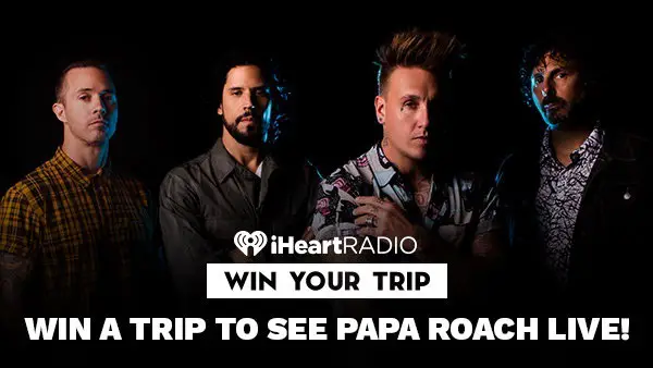 IHeartRadio.com Hang with Papa Roach Sweepstakes