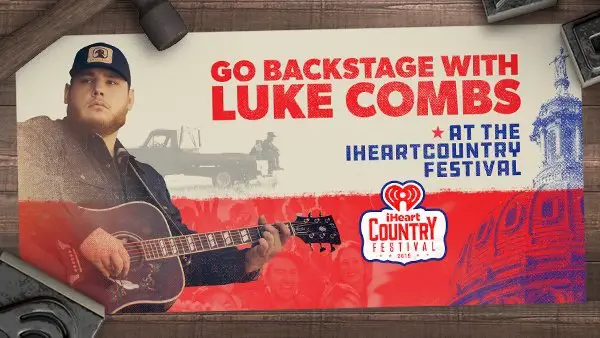 Iheartradio.com Go Backstage With Luke Combs Sweepstakes