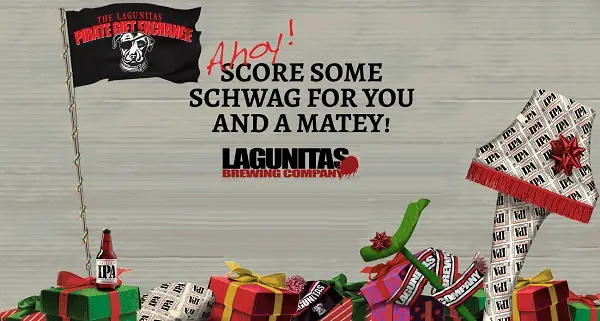 Lagunitas.com Pirate Gift Exchange Instant Win Game