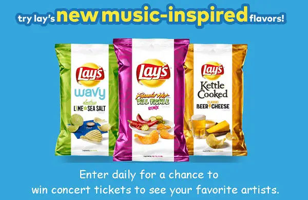 Lay’s Turn Up the Flavor Instant Win Game