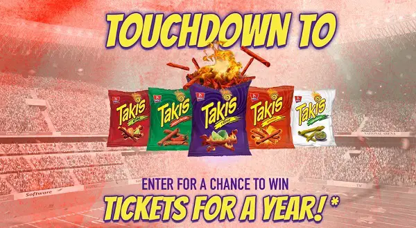 Livenation.com Touchdown to Takis Sweepstakes