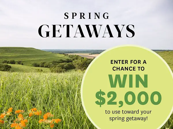 Midwestliving.com Spring Getaways Sweepstakes