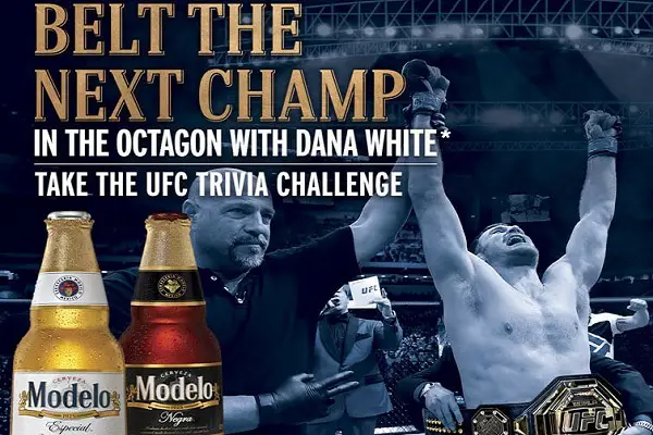 Modelo UFC Spring Sweepstakes 2020