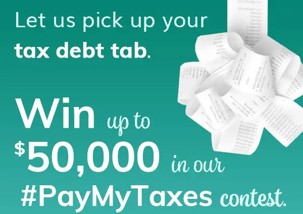 MoneySolver PayMyTaxes Contest: Win $50000 Cash!