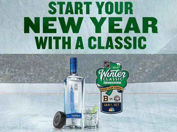 New Amsterdam Vodka NHL Winter Classic Sweepstakes: Win Trip!