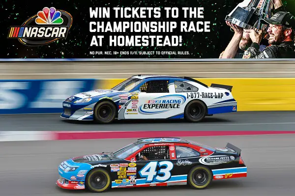 Nbcsports.com Nascar sweepstakes