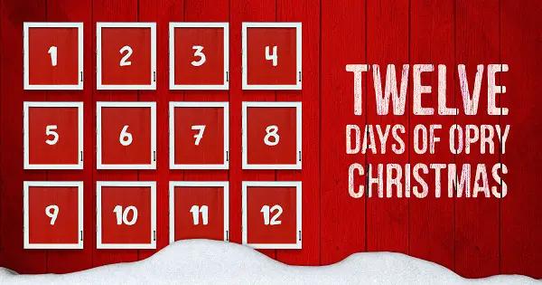 Opry.com 12 Days of Christmas Sweepstakes