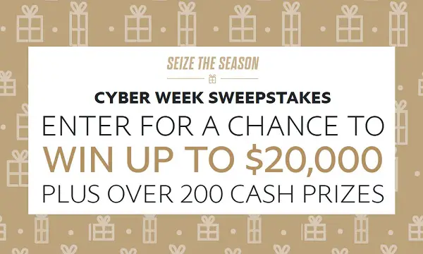 PayPal Cyber Week Sweepstakes: Win Cash