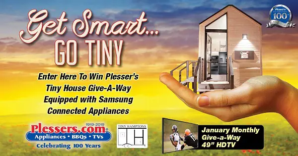 Plessers.com Get Smart Go Tiny Sweepstakes