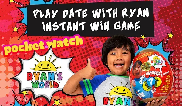 PocketWatch Play Date with Ryan Instant Win Game