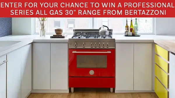 HouseBeautiful.com Bertazzoni Range Sweepstakes