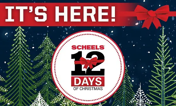 Scheels.com 12 Days of Christmas Sweepstakes 2019