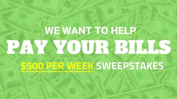 SimplySweeps.com Pay Your Bills Sweepstakes