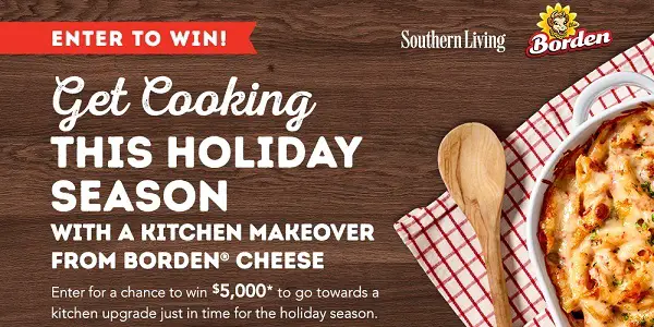 SouthernLiving.com Borden Love Your Kitchen Sweepstakes