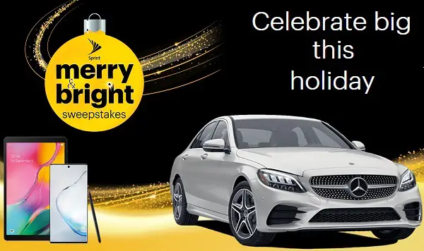 Sprint.com Merry & Bright Sweepstakes