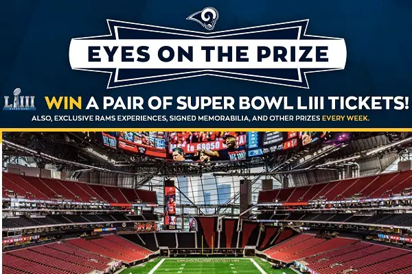 Therams.com Super Bowl Experience Sweepstakes