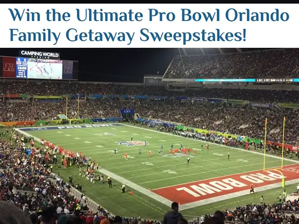 VisitOrlando.com Pro Bowl Family Getaway Sweepstakes