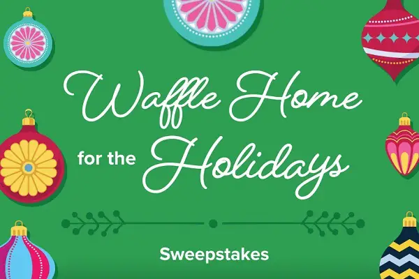Wafflehouse.com Home for the Holidays Sweepstakes
