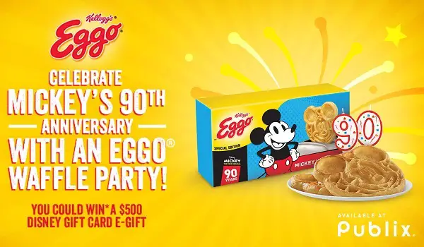 Kellogg’s Eggo Waffle Sweepstakes on Wafflepartysweeps.com