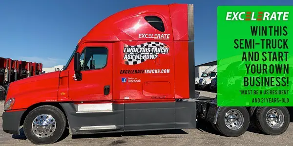 Freightliner Cascadia Semi-Truck Giveaway