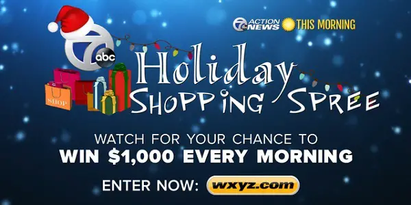 Wxyz.com 7 Action News Thousand Dollar a Day Giveaway