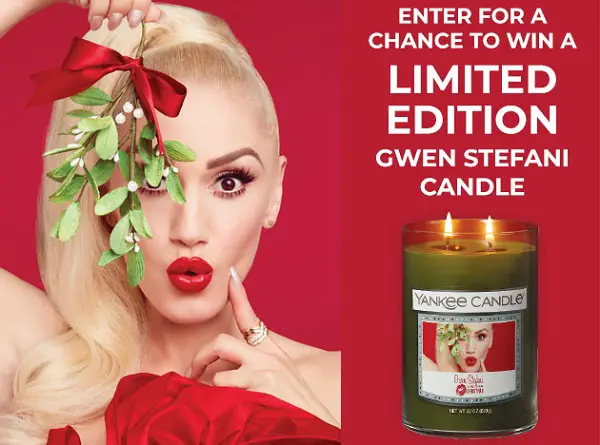 Yankee Candle Gwen Sweepstakes: Win 1 of 321 Photo Candle
