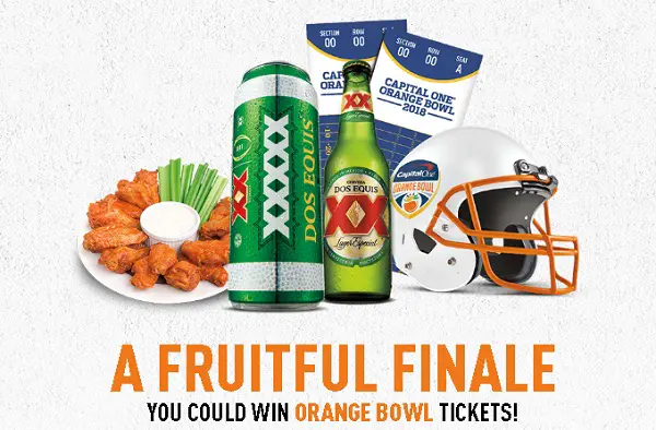 Dos Equis Orange Bowl Tixx Sweepstakes on xxorangebowl.com