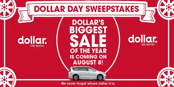 National Dollar Day Sweepstakes
