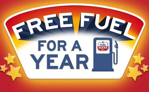Win Free Fuel for a Year Sweepstakes