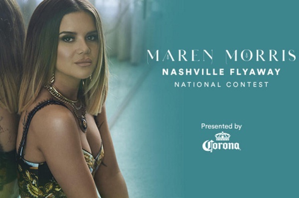 Maren Morris Nashville Flyaway National Contest: Win Trip