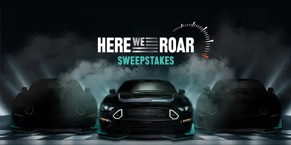 MoneyLion Here We Roar Sweepstakes: Win 1 of 3 Mustangs