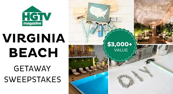 HGTV.com Virginia Beach Getaway Sweepstakes