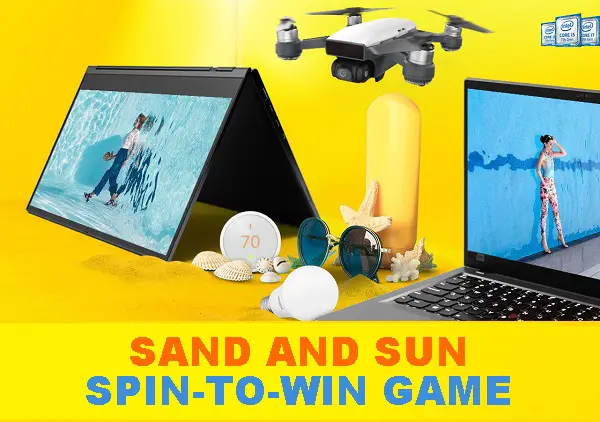 Lenovo Summer Instant Win Game