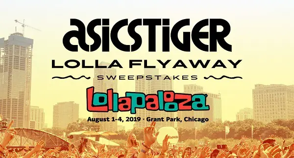 Livenation.com ASICS Lolla Flyaway Sweepstakes