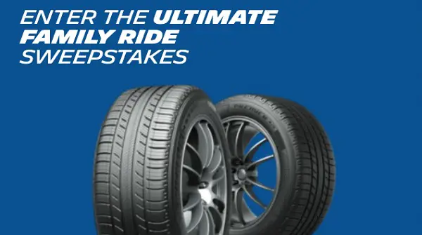 Michelinman.com Ultimate Family Ride Sweepstakes