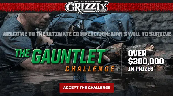 Grizzly Gauntlet Challenge Giveaway