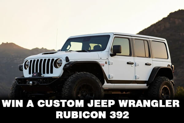 Win a Jeep Wrangler on Omaze.com