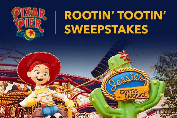 Disney.com Pixar Pier Rootin’ Tootin’ Sweepstakes